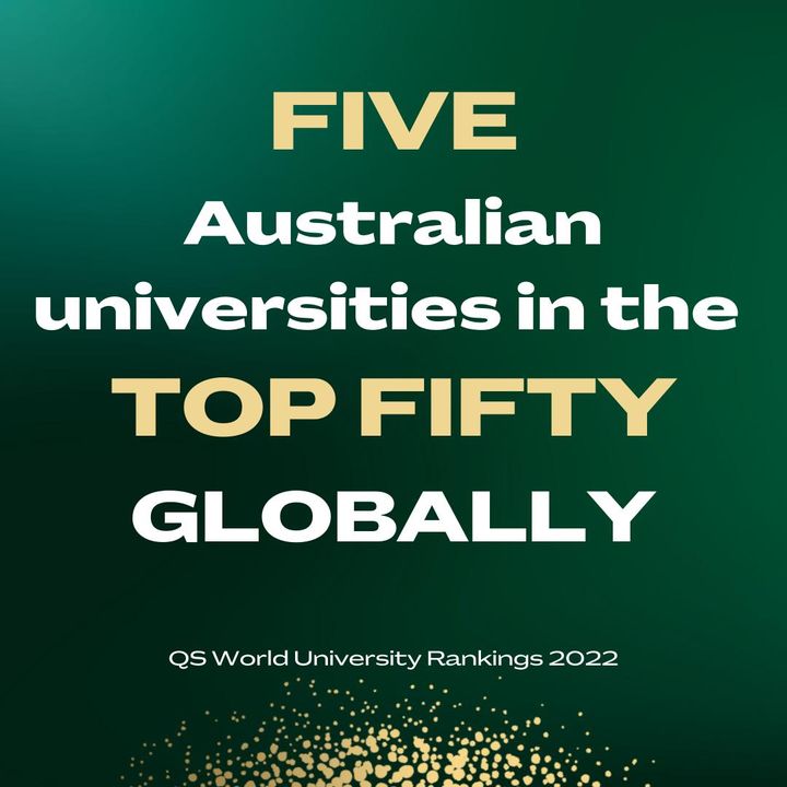 #StudyinAustralia W rankingu QS World University Rankings znalazło się ponad 1300 uniwersytetów z